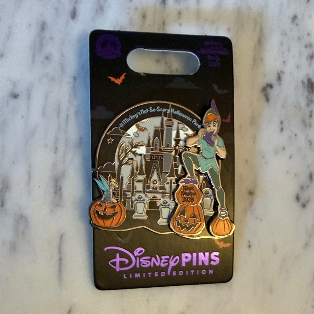 Disney Peter Pan Tink Mickeys not so Scary Halloween Party pin 2025